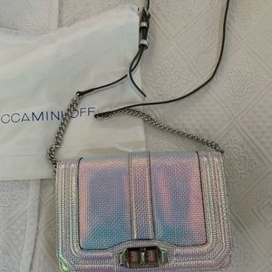 Rebecca Minkoff holographic crossbody
